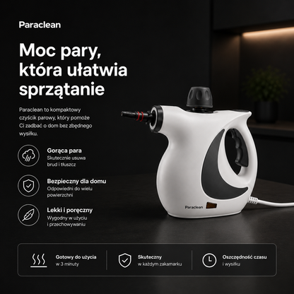 Wielofunkcyjna myjka parowa ParaClean